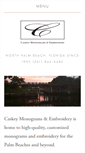 Mobile Screenshot of caskeymonograms.com